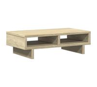 vidaXL Soporte de Pantalla Madera ingeniería Roble Sonoma 50x27x15cm, Elevador para Monitor, Soporte para Monitor de computadora, Soporte para Elevador de Monitor
