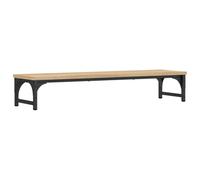 vidaXL Soporte de Pantalla, Estante para Pantalla, Soporte de Monitor, Soporte de Escritorio para Ordenador, Madera de Ingeniería Roble Sonoma