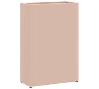 vidaXL Soporte de Paraguas Rosa Moderno con Almacenamiento | Organizador Elegante de MDF para el hogar, práctico para la Entrada y Perchero de Metal Moderno