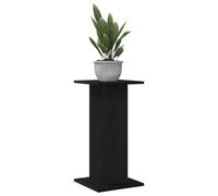vidaXL Juego de 2 Soportes para Altavoces de Roble Negro Madera Ingenierizada 30 x 60 cm Diseño Contemporáneo Ideal para Sala de Estar y Cine en Casa Soportes para Exhibición de Altavoces Compactos Aj