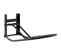 vidaXL Soporte de silla montura de pared plegable hierro negro, portasillas de montar, soporte para silla de montar, soporte para silla de montar portátil