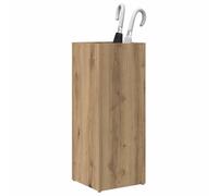vidaXL Soporte de Sombrilla Roble Artesanal 25 x 24,5 x 64 cm, Soporte de Paraguas Moderno y Compacto, Organizador Duradero, Rack de Almacenamiento Funcional, decoración Elegante