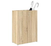 vidaXL Soporte de Sombrilla Roble Sonoma 40 x 20 x 55,5 cm, Muebles Funcionales, Rack Moderno, Soporte Rectangular, Almacenamiento de Madera, Organizador de Entrada, Compartimento para Paraguas, Piez