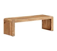 vidaXL Soporte de TV Madera Maciza de Acacia 110x33x33 cm, Mueble de TV, Soporte Pantalla, Soporte de TV de Madera, Soporte Tele