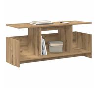 vidaXL Soporte de TV Roble Artesanal 102 x 35 x 45 cm, Soporte para TV Moderno, Organizador Rectangular con Amplio Almacenamiento, Unidad Funcional para Entretenimiento, Mueble Minimalista para tu sa