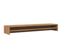 VidaXL Soporte Para Monitor Artisan Roble 100x24x13 Cm Material De Madera