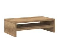 vidaXL Soporte Mesa Pantalla Madera ingeniería Roble 42x24x13 cm