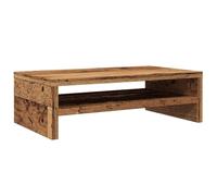 vidaXL Soporte Pantalla Madera contrachapada Madera Vieja 42x24x13 cm