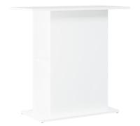 vidaXL Soporte para Acuario Madera de ingeniería Blanco 75x36x72,5 cm