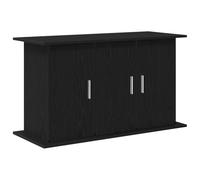 vidaXL Soporte para Acuario de Madera de ingeniería de Roble Negro 101x41x58 cm
