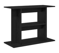 vidaXL Soporte para acuario Mueble para pecera 80x35x60 cm de roble negro
