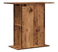 vidaXL Soporte para acuario Madera de ingeniería envejecida 36x75x72,5 cm