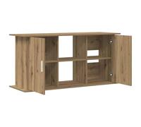 vidaXL Soporte para Acuario de Roble Artesanal, 121 x 41 x 58 cm, Madera de ingeniería