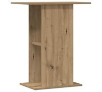 vidaXL Soporte Acuario Madera ingeniería Roble Artisan 36x60,5x72,5 cm, Mueble para pecera, Armario para Acuario, Base para pecera