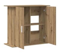 vidaXL Soporte para Acuario de Roble Artesanal, 81 x 36 x 73 cm, Madera de ingeniería