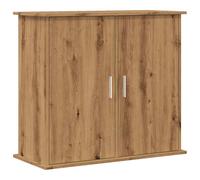 vidaXL Soporte para acuario Roble artesanal 81 x 36 x 73 cm Madera de ingeniería