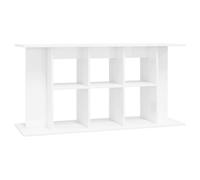 vidaXL Soporte para acuario madera de ingeniería blanco 120x40x60 cm