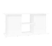 vidaXL Soporte para acuario madera de ingeniería blanco 121x41x58 cm