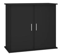 vidaXL Soporte para acuario madera de ingeniería negro 81x36x73 cm