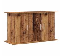 vidaXL Soporte para Acuario Madera ingeniería Envejecida 101x41x58 cm, Mueble para pecera, Armario para Acuario, Soporte de Madera para pecera