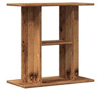 vidaXL Soporte para acuario madera ingeniería envejecida 60x30x60 cm, mueble para pecera, armario para acuario, soporte de madera para pecera