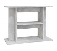 vidaXL Soporte para acuario madera ingeniería gris hormigón 80x35x60cm