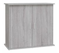 vidaXL Soporte para acuario madera ingeniería gris Sonoma 81x36x73 cm