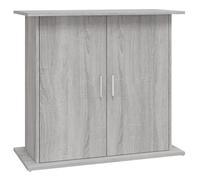 vidaXL Soporte para acuario Madera ingeniería Gris Sonoma 81x36x73 cm