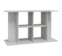vidaXL Soporte para acuario de madera de ingeniería Gris Sonoma 100x40x60 cm