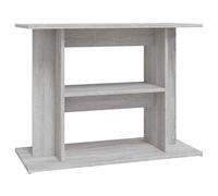 vidaXL Soporte para acuario Sonoma gris 80x35x60 cm Madera sintética