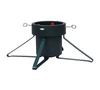 vidaXL Soporte para Árbol de Navidad Adorno Decoración Navideña Sostenedor Fiestas Festividades Casa Rústico Fuerte Robusto Negro 46x46x19 cm