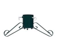 vidaXL Soporte para Árbol de Navidad Adorno Decoración Navideña Sostenedor Fiestas Festividades Casa Rústico Fuerte Robusto Verde 58x58x21 cm