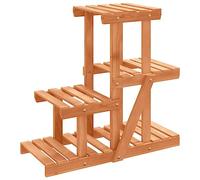 vidaXL Soporte para Flores Madera Maciza de Abeto 58x25x51 cm