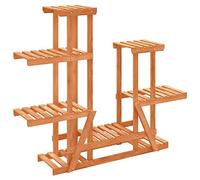 vidaXL Soporte para Flores Madera Maciza de Abeto 95x25x96 cm