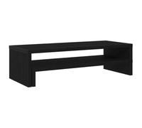 vidaXL Soporte para monitor de roble negro, 54x22x15 cm,