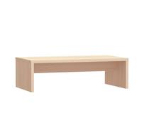 vidaXL Soporte para Monitor Elevador Armario de Escritorio Pantalla Portátil Mesa Estante Exhibición Madera Maciza de Pino 50x27x15 cm