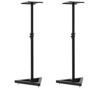 VidaXL Soporte Para Monitores De Estudio 2 Pzas. Negro Acero