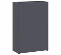 vidaXL Soporte para sombrilla Moderno en Color Antracita de, con un diseño Sencillo. Ideal para Guardar Cosas en Interiores, está Hecho de Metal con un Acabado Duradero y Pintura en Polvo. Es un org