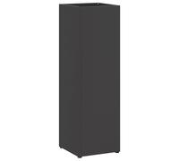 vidaXL Soporte para Paraguas Negro Metal Compacto Minimalista