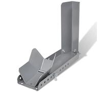 vidaXL Soporte para ruedas de motocicletas 10 posiciones Acero