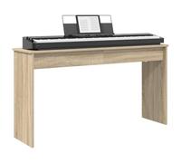 vidaXL Soporte para Teclado Roble Sonoma 120 x 32 x 64 cm, Soporte de Teclado Rectangular Moderno, Mueble Musical Duradero para Colocar Instrumentos en casa y Ayuda para la práctica