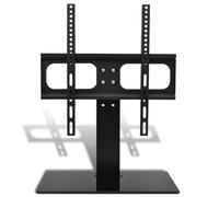 vidaXL Soporte de TV Pantalla 26-42 Pulgadas, Mueble de Televisión con Pedestal, Placa de Montaje, Soporte de Monitor, MAX VESA 400x400 mm 30kg