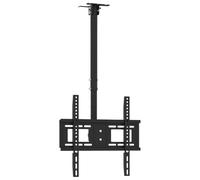 vidaXL Soporte Techo TV Pantalla 32''-65'' MAX VESA 400x400 mm 40 kg, Soporte de Techo para televisor, Soporte para TV para Montaje en Techo, Soporte de Montaje para TV