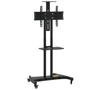 vidaXL Soporte TV con Ruedas Pantalla 32-70'' MAX VESA 600x400mm 60kg, Soporte de TV, Soporte de Montaje de televisión, Soporte de TV de 70 Pulgadas