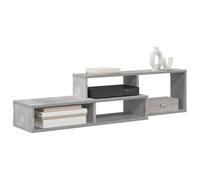 vidaXL SoportedeTVdepared 120x25x28,5cm Madera contrachapada, Almacenamiento para Sala, Consola Moderna, Soporte TV de Pared, Unidad Flotante Ideal para Apartamentos urbanos