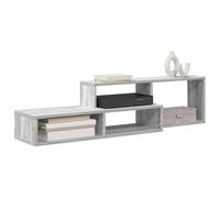 vidaXL SoportedeTVdepared 120x25x28,5cm Madera contrachapada, Almacenamiento para Sala, Consola Moderna, Soporte TV de Pared, Unidad Flotante Ideal para Apartamentos urbanos