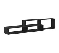 vidaXL SoportedeTVdepared 150x25x28,5cm Madera contrachapada, Almacenamiento para Sala, Consola Moderna, Soporte TV de Pared, Unidad Flotante Ideal para Apartamentos urbanos