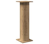 vidaXL Soportes Altavoces 2 uds Madera Roble Artesano 30x30x95 cm, Plataforma de Altavoces, Soporte de Altavoces de Suelo, Soporte de Altavoces HiFi