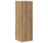 vidaXL Soportes de Planta Madera ingeniería Roble artisian 33x33x100cm