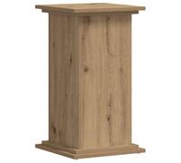vidaXL Soportes de Planta Madera ingeniería Roble artisian 33x33x60 cm, Soporte de Flor, Soporte de Maceta, Soporte de Planta de casa